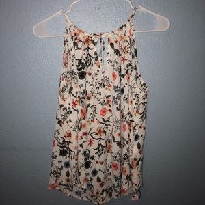 Floral tank top